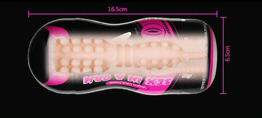 Lovetoy Sex In A Can Masturbator mit Vibration 1Stück