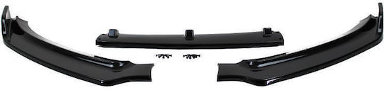 Carner Spoiler Car Front 3 pieces Glossy Black Compatible with Audi A4 B8 2011-2015