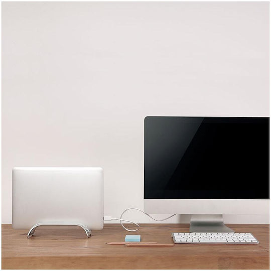 LogiLink Stand for Laptop up to 15" Silver (AA0128)