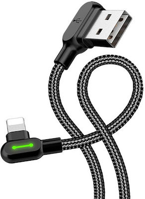 Mcdodo Geflochten USB-A zu Lightning Kabel Schwarz 1.2m (CA-4671)