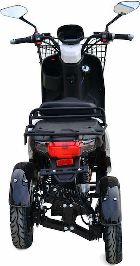 WheelnWater Storm Electric Tricycle Power 3000W 72V 50Ah White Color