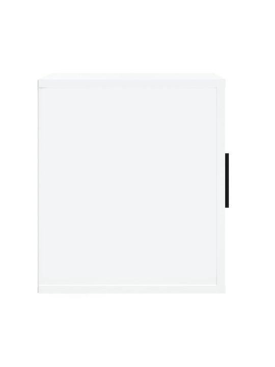 TV Stand Glossy White M100xD35xH40cm