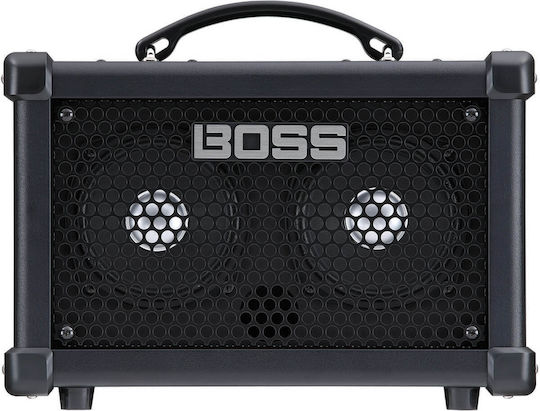 Boss Dual Cube Bass LX Combo Ενισχυτής Ηλεκτρικού Μπάσου 2 x 5" 10W Μαύρος