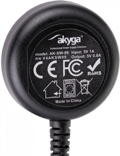 Akyga AK-SW-09 Charging Cable Μαύρο (Galaxy Watch Active)