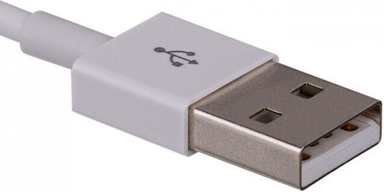 Akyga AK-SW-15 Charging Cable Зарядно за Apple Watch Бялς