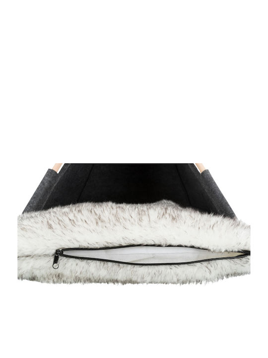 Trixie Cave Tipi Σκηνή Σκύλου Γκρι 70x70εκ.