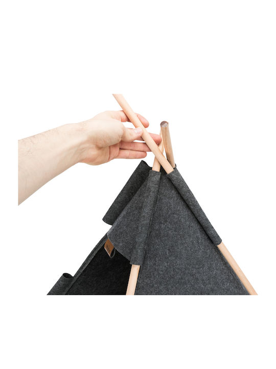 Trixie Cave Tipi Сцена за куче Сив 70x70см.