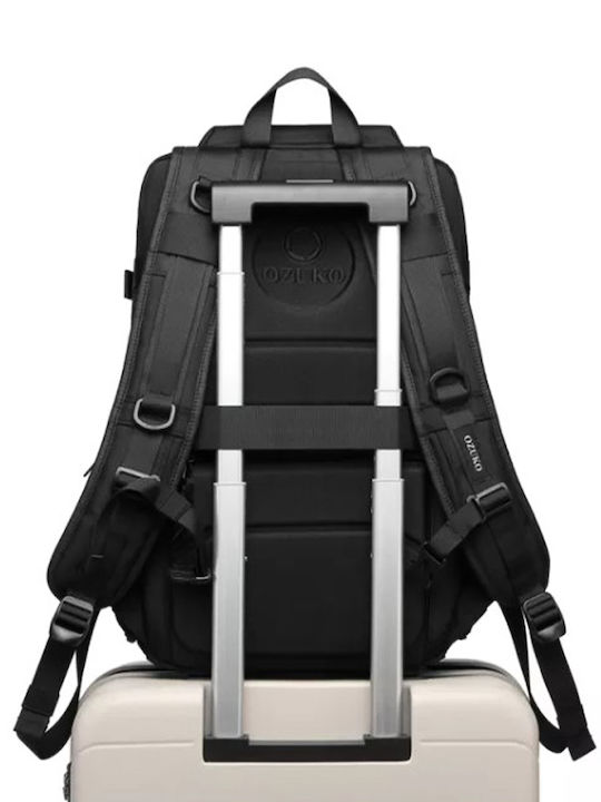 Ozuko Backpack Αδιάβροχο 18.5lt Μαύρο