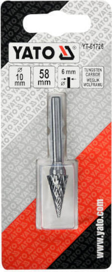 Yato Cutter Bit Carbide for Metal 10mm x 58mm x 6mm
