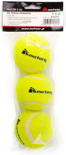 Meteor Practice Tennis Balls 3pcs