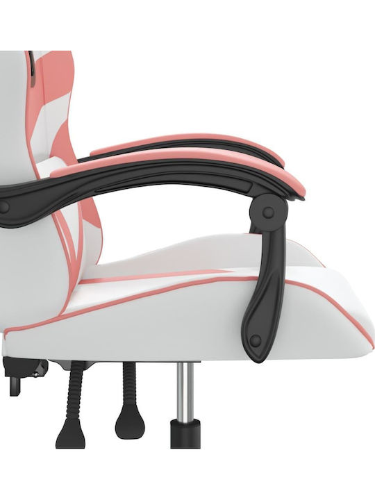 vidaXL 349552 Gaming Stuhl White / Pink