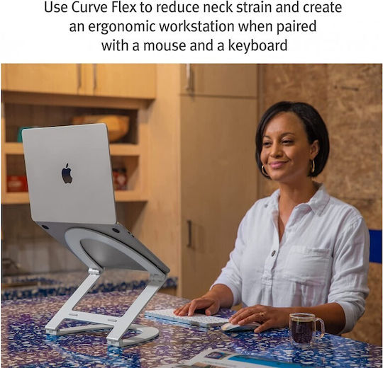 Twelve South Curve Flex Βάση Στήριξης για Laptop έως 17" Λευκό