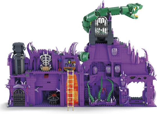 Mega Bloks Snake Mountain Building Blocks for 14+ Years 3802 Pieces