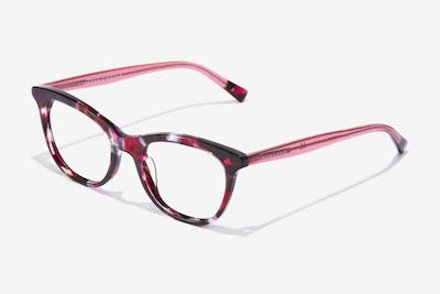 Hawkers Domaine Women's Acetate Blue Light Blocking Glasses Fuchsia Carey