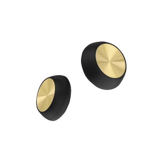 Piranha Thumb Grips Χειριστηρίου για PS4 / Switch / PS5 / Xbox Series σε Χρυσό χρώμα