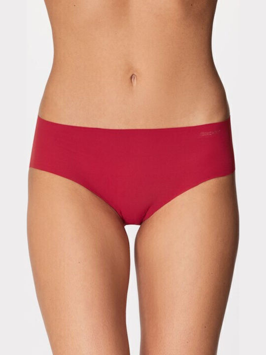 Γυναικεία Slip 3Pack White/Red/Purple