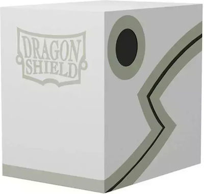 Dragon Shield Game Accessory Dragon Shield Double Shell Ashen White/Black AT-30635