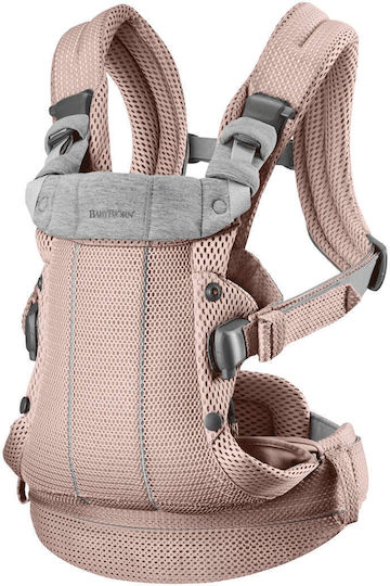 BabyBjorn Classic Carrier Harmony 3D Mesh Dusty Pink with Maximum Weight 15kg