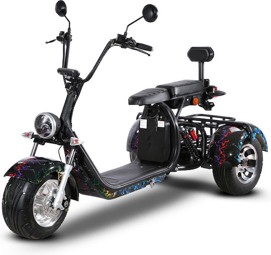 WheelnWater ST-04 Scooter Electric Putere 2000W cu Viteză Maximă 45km/h Negru Culoare