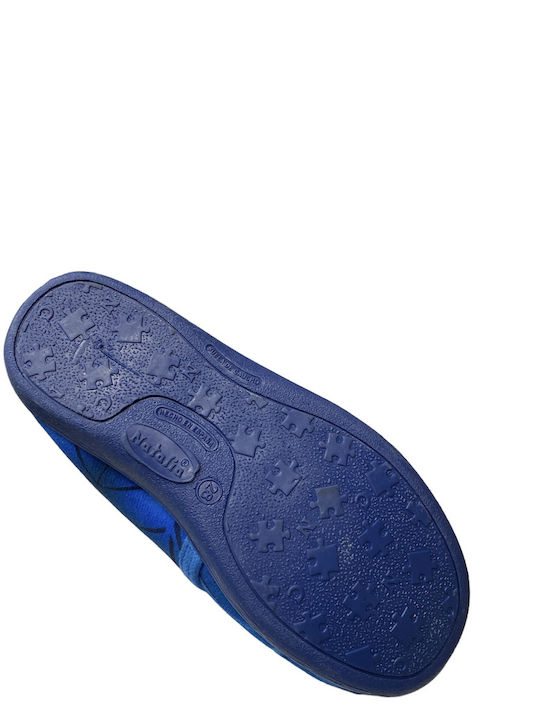 IQ Shoes Kinderhausschuhe Blau