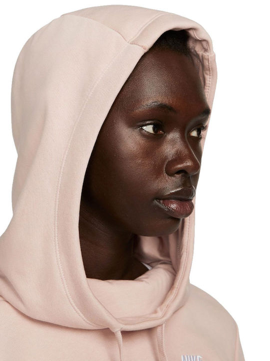 Women's Sweatshirt Hooded Pink