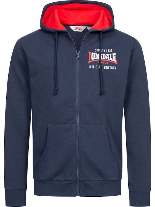 Lintmill Cardigan with Hood Navy Blue