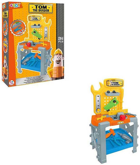 Globo Kids Working Bench for 3+ Years 34 Pieces