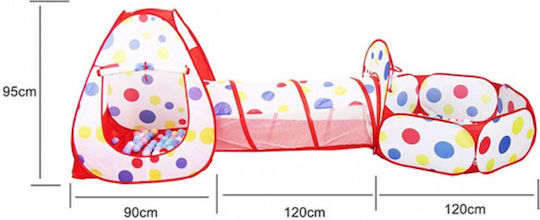 Children's Pop Up Tunnel Play Tent
