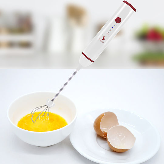 Beper Kaffeefrother Hand-Batterie Weiß