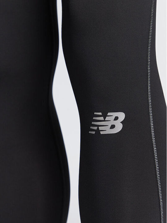 New Balance Tighty Ανδρικό Αθλητικό Κολάν Μακρύ Μαύρο