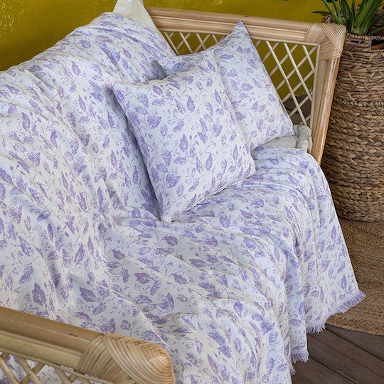 Nima Juliette Armchair Throw 180x180cm Lilac 29858