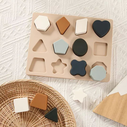 Baby Cloud Shape Sorting Toy made of Silicone for 24++ Months