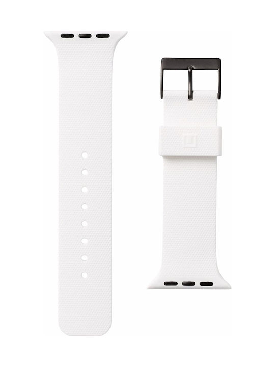 UAG Marshmallow Каишка Силикон Бял (Apple Watch (42/44/45/49 мм)) 194005313535