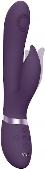 Vive Aimi Mini Δονητής Rabbit Pulse Wave & Vibrating G-Spot Rabbit 11.5cm Purple