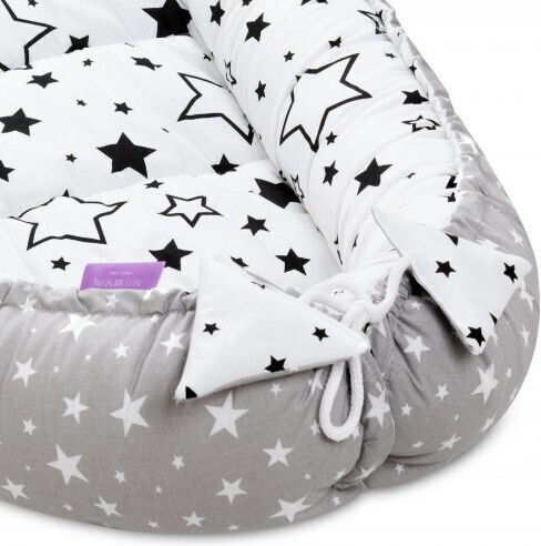 Jukki Baby Nest Pillow Galaxy Black Galaxy 55x100cm