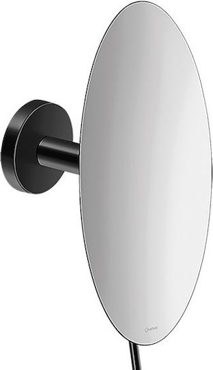 Sanco MR-702 MR-702-116 Μεγεθυντικός Στρογγυλός από Μέταλλο 20x20cm Black Mat Sanco MR-702 MR-702-116 Μεγεθυντικός Στρογγυλός από Μέταλλο 20x20cm Black Mat