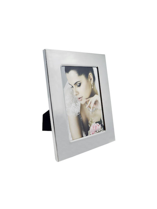 Ankor Photo Frame Metallic Mirror 10x15cm with Silver Frame