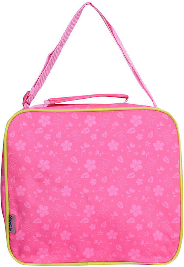 Sunce Dora School Shoulder Lunch Bag 5lt Pink