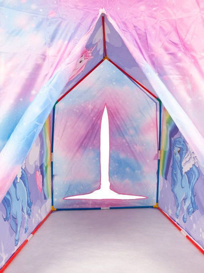 Ecotoys Kids House Play Tent Iplay Rainbow 8192 for 3+ years Multicolour