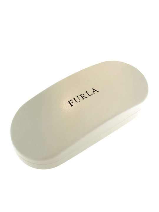 Furla Γυναικεία Γυαλιά Ηλίου με Ροζ Σκελετό και Γκρι Φακό SFU348 0816
