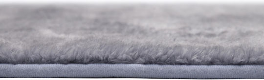 Sprintzio Fluffy Set Zottelig Schlafzimmer-Teppichsets Synthetisch,Polyester/Cotton/Leather Purple 3Stück