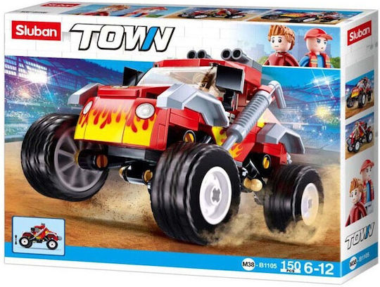 Sluban Блокчета Off Road Vehicle за 6-12 години години 150бр