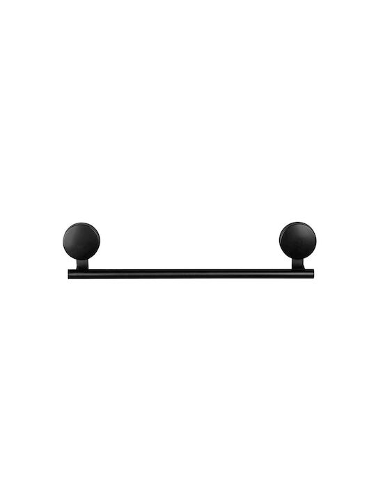 Wenko Pavia 24959100 Calea ferată de Baie Simplă De Perete cu șuruburi ​41.5x9cm Negru