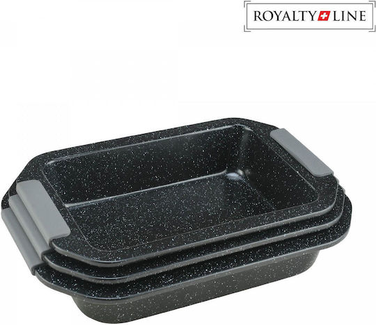 Royalty Line Backformen aus Aluminium 3 Stück