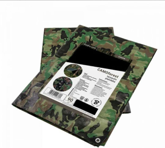 Bradas PLCF903/4 Αδιάβροχος Μουσαμάς 90gr/m² 4x3μ. Ελαφρού Τύπου Χακί