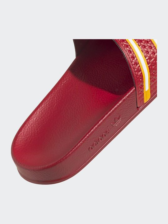 Adilette Power Men's Slides Team Power Red / Cloud White / Team Colleg Gold