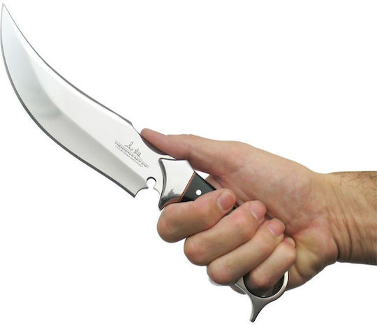 United Cutlery Gil Hibben Recurve Μαχαίρι Μαύρο σε Δερμάτινη Θήκη