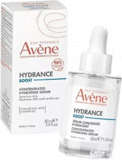 Eau Thermale Avène Hydrance Καταπραϋντικό & Ενυδατικό Booster Προσώπου με Νιασιναμίδη & Υαλουρονικό Οξύ 30ml