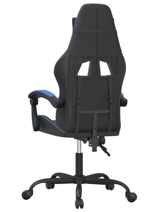 vidaXL 349543 Artificial Leather Gaming Chair Black / Blue