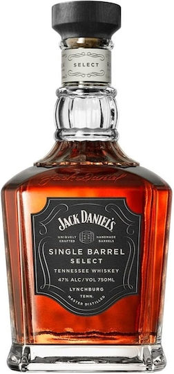 Jack Daniel's Σύνθεση με Ποτήρια Single Barrel Select 700ml